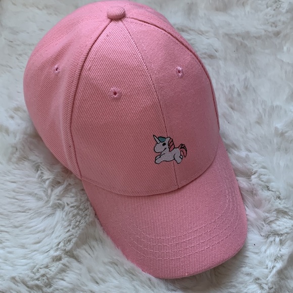 Urban Kids, pink baseball cap with unicorn, embroidered "Believe in your dreams" - Picture 3 of 7